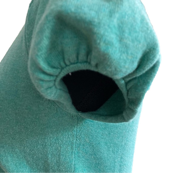 KERSH green stretch cotton short sleeve cardigan. Size M (fits S) - Picture 4 of 10